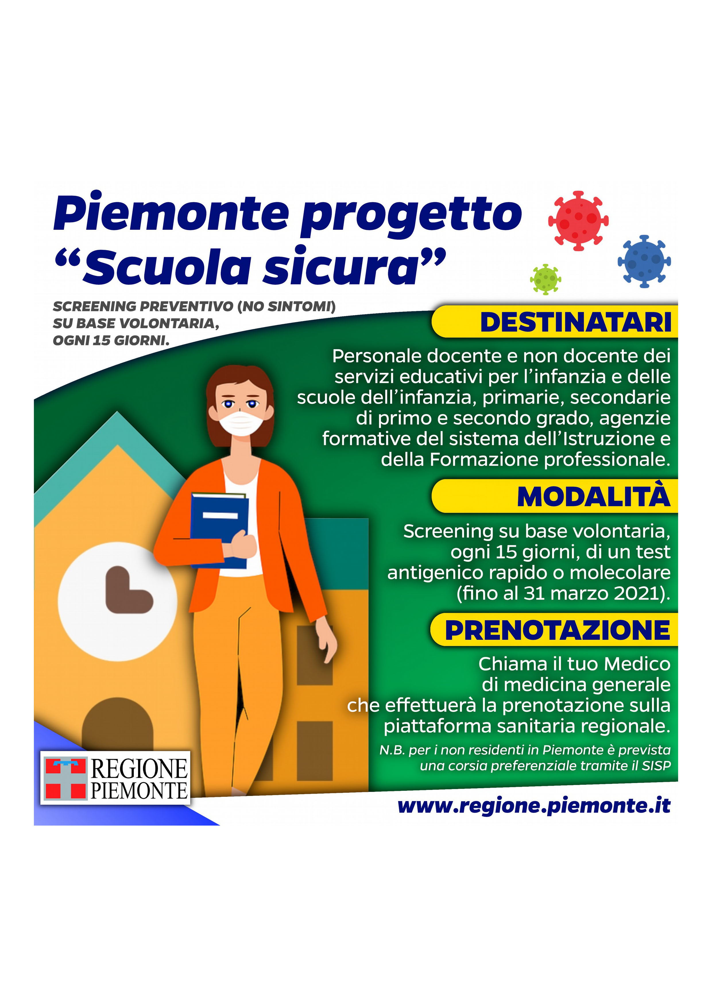 Piemonte Progetto Scuola Sicura